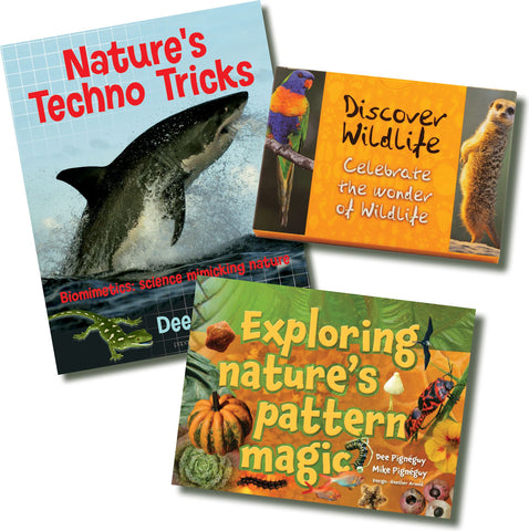 **54% off BUNDLE DEAL - All about wildlife 2 books & 1 game