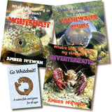 **45% off BUNDLE DEAL - 3 native fish books and Go Whitebait for $50