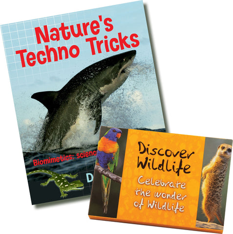 **60% off BUNDLE DEAL - All about wildlife 1 book & 1 game